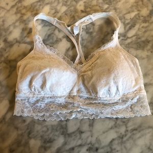 DKNY lace bralette - size L